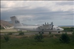 UN aircraft on the strip at Dili, Timor Leste.